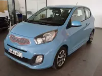 Usado Kia Picanto 69 CV (50 kW) 2013 Azul Utilitario