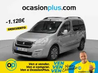 Usado Peugeot Partner Style 100 CV (73 kW) 2017 Gris