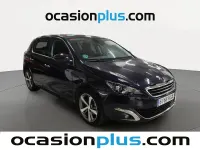 Usado Peugeot 308 Allure 125 CV (91 kW) 2013 Azul Utilitario