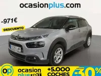 Usado Citroën C4 Cactus PureTech 110 CV (80 kW) 2020 Gris Utilitario