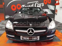 Usado Mercedes SLK200 184 CV (135 kW) 2015 Negro Descapotable
