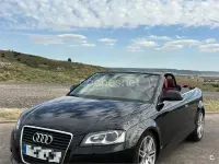 Usado Audi A3 Cabriolet Ambition 200 CV (147 kW) 2008 Negro Descapotable