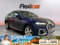 Usado Audi Q5 S-Line 204 CV (150 kW) 2021 Azul SUV