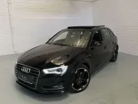 Usado Audi A3 Sportback Attraction 179 CV (131 kW) 2013 Negro Utilitario