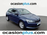 Usado Skoda Fabia 75 CV (55 kW) 2018 Azul Utilitario