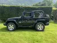 Usado Jeep Wrangler Sahara 177 CV (130 kW) 2008 Negro SUV