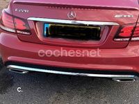 Usado Mercedes E220 170 CV (125 kW) 2014 Rojo Coupe