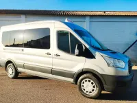 Usado Ford Transit Ambiente 130 CV (95 kW) 2018 Gris Familiar