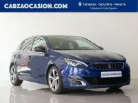 Usado Peugeot 308 GT-line 130 CV (95 kW) 2017 Azul Berlina