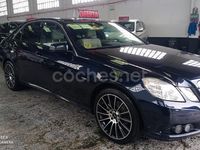 Usado Mercedes E220 170 CV (125 kW) 2011 Negro Berlina