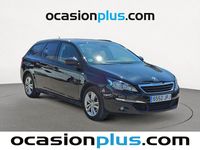 Usado Peugeot 308 Style 130 CV (95 kW) 2016 Negro Familiar
