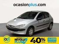 Usado Peugeot 206 69 CV (50 kW) 2005 Gris Utilitario