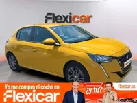 Usado Peugeot 208 Allure 101 CV (74 kW) 2021 Amarillo Utilitario