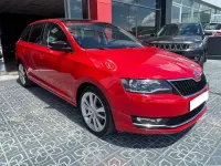 Usado Skoda Rapid Style 116 CV (85 kW) 2019 Rojo Utilitario