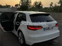 Usado Audi A3 S-Line 110 CV (80 kW) 2015 Blanco Berlina