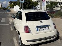 Usado Fiat 500 Lounge 69 CV (50 kW) 2010 Blanco Berlina