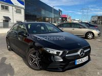 Usado Mercedes A180 116 CV (85 kW) 2020 Negro Berlina