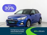 Usado Hyundai i20 100 CV (73 kW) 2020 Azul Utilitario