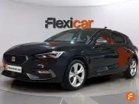 Usado Seat Leon FR 116 CV (85 kW) 2025 Negro Berlina