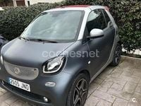 Usado Smart ForTwo Cabrio Prime 90 CV (66 kW) 2016 Gris / plata Descapotable