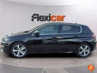 Usado Peugeot 308 GT-line 131 CV (96 kW) 2019 Negro Berlina