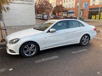Usado Mercedes E220 Avantgarde 170 CV (125 kW) 2013 Blanco Berlina