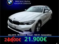 Usado BMW 318 Comfort Edition 150 CV (110 kW) 2019 Blanco Berlina