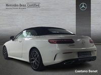 Usado Mercedes E220 AMG line 194 CV (142 kW) 2023 Blanco Descapotable