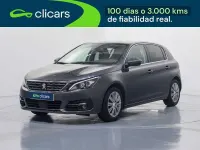 Usado Peugeot 308 Allure 131 CV (96 kW) 2021 Gris Utilitario
