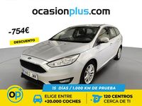 Usado Ford Focus Trend+ 125 CV (91 kW) 2016 Gris Familiar