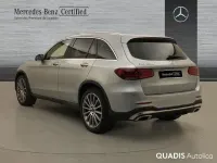 Usado Mercedes GLC220 194 CV (142 kW) 2022 Plata hightech SUV