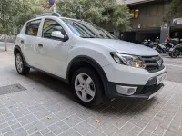Usado Dacia Sandero Stepway 90 CV (66 kW) 2015 Blanco Utilitario