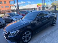 Usado Mercedes C220 AMG Edition 1 170 CV (125 kW) 2016 Negro Coupe