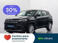 Usado Jeep Compass Longitude 130 CV (95 kW) 2024 Negro SUV