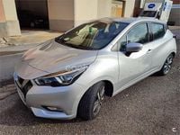 Usado Nissan Micra Acenta 90 HP (66 kW) 2017 Cinzento Citadino