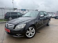 Usado Mercedes C220 Avantgarde 170 CV (125 kW) 2008 Negro Berlina