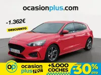 Usado Ford Focus ST-Line 125 CV (91 kW) 2019 Rojo
