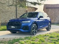 Begagnad Audi Q5 Advanced 204 HK (150 kW) 2023 Blå SUV