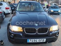 Usado BMW X3 177 CV (130 kW) 2008 Azul SUV