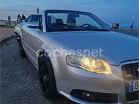 Usado Audi A4 Cabriolet 140 CV (102 kW) 2009 Gris / plata Descapotable