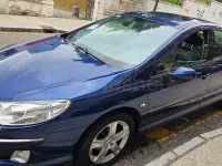 Usado Peugeot 407 Premium 136 CV (100 kW) 2008 Azul Berlina