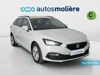 Usado Seat Leon Style 115 CV (84 kW) 2022 Blanco Familiar