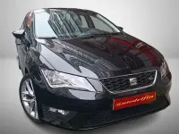 Usado Seat Leon FR 184 CV (135 kW) 2015 Negro Berlina