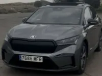 Usado Skoda Enyaq iV SportLine 150 kW (204 HP) 2023 Cinzento SUV