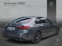 Usado Mercedes C220 AMG line 200 CV (147 kW) 2025 Gris selenita Berlina