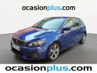 Usado Peugeot 308 Allure 131 CV (96 kW) 2018 Azul Utilitario
