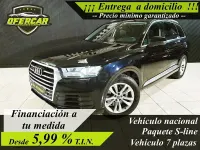 Usado Audi Q7 S-Line 231 CV (169 kW) 2019 Negro SUV