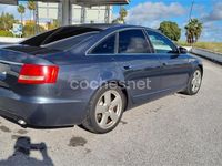 Usado Audi A6 140 CV (102 kW) 2005 Azul Berlina