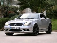 Usado Mercedes SLK32 AMG AMG 354 CV (260 kW) 2001 Gris / plata Descapotable