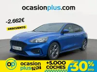 Usado Ford Focus ST-Line 125 CV (91 kW) 2021 Azul